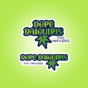 Dope Daiquiris Stickers - 50pk